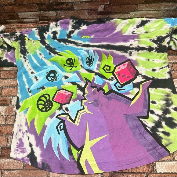 Disney Nightmare Before Christmas Colorful Tie-Dye Kids Shirt size S - Picture 9 of 13